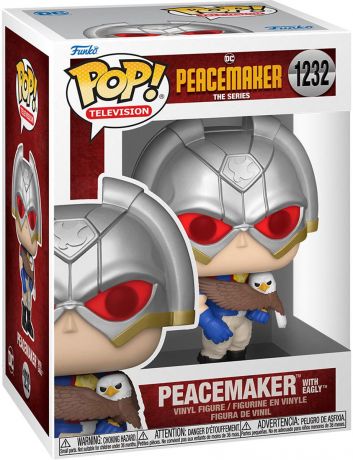 Figurine Funko Pop Peacemaker [DC] #1232 Peacemaker avec Eagly