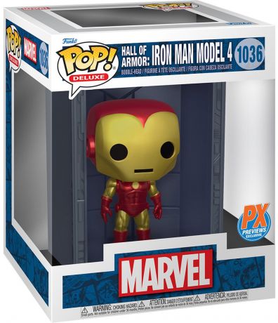Figurine Funko Pop Marvel Comics #1036 Hall of Armor Iron Man Model 4
