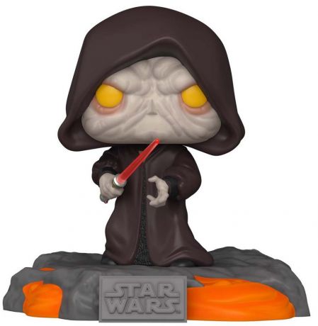 Figurine Funko Pop Star Wars 3 : La Revanche des Sith #519 Série Sabre Rouge Volume 1: Palpatine