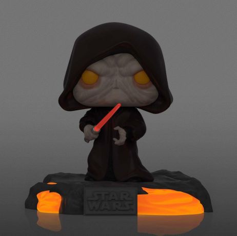 Figurine Funko Pop Star Wars 3 : La Revanche des Sith #519 Série Sabre Rouge Volume 1: Palpatine