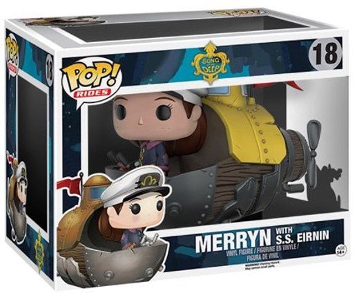 Figurine Funko Pop Song of the Deep #18 Merryn avec S.S Eirnin