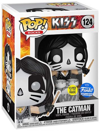 Figurine Funko Pop Kiss #124 Catman - Glow in the Dark