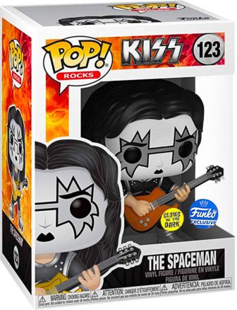 Figurine Funko Pop Kiss #123 Spaceman - Glow in the Dark