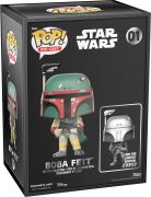 Figurine Pop Star Wars 5 : L'Empire Contre-Attaque #1 Boba Fett [Chase] - Die-Cast