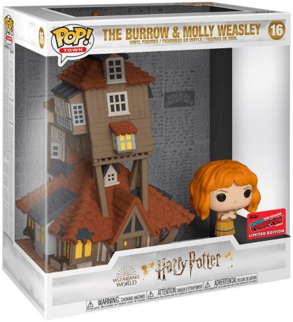 Figurine Funko Pop Harry Potter #16 Le terrier et Molly Weasley