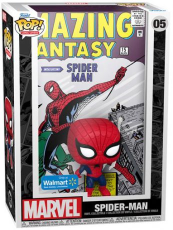 Figurine Funko Pop Marvel Comics #05 Spider-Man - Comic Cover
