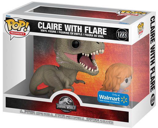 Figurine Funko Pop Jurassic World : Fallen Kingdom #1223 Claire with Flare