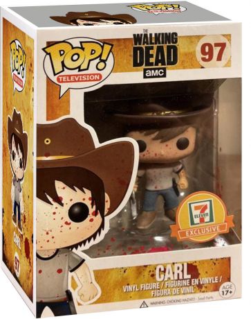 Figurine Funko Pop The Walking Dead #97 Carl - Bloody