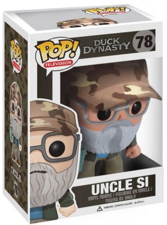 Figurine Funko Pop Célébrités #78 Uncle Si - Duck Dynasty