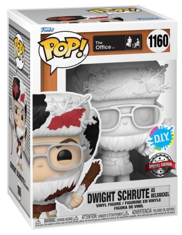 Figurine Funko Pop The Office #1160 Dwight Schrute en Belsnickel - D.I.Y