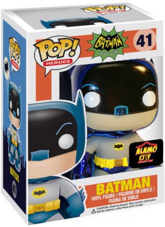 Figurine Funko Pop Batman Série TV [DC] #41 Batman - Métallique