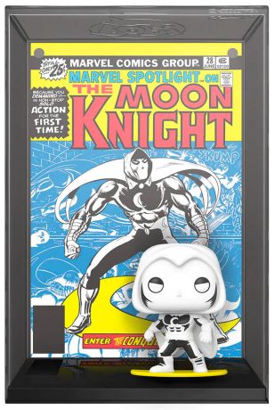 Figurine Funko Pop Marvel Comics #08 Moon Knight - Comic Cover