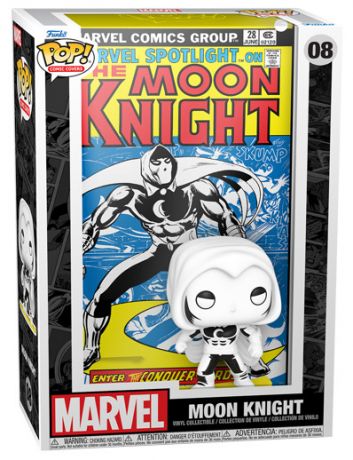 Figurine Funko Pop Marvel Comics #08 Moon Knight - Comic Cover