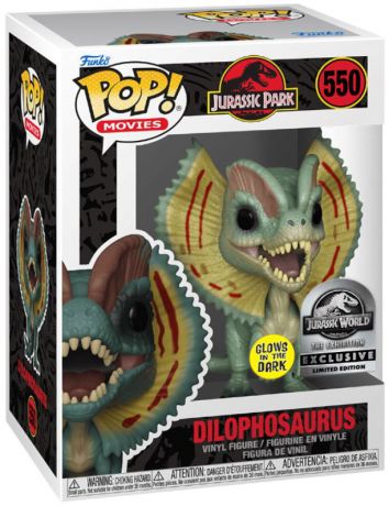 Figurine Funko Pop Jurassic Park #550 Dilophosaurus