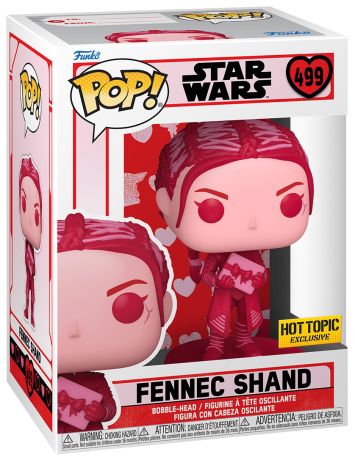 Figurine Funko Pop Star Wars : Saint-Valentin #499 Fennec Shand - Saint-Valentin