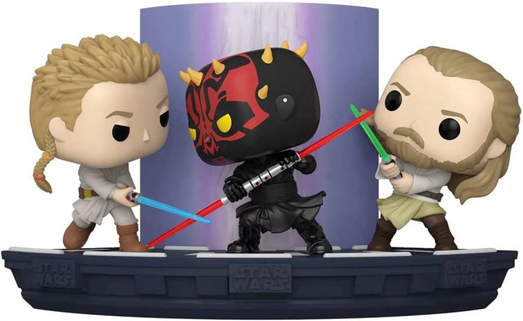 Figurine Funko Pop Star Wars 1 : La Menace fantôme #508 Duel of The Fates - Qui-Gon Jinn