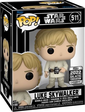Figurine Funko Pop Star Wars 4 : Un nouvel espoir #511 Luke Skywalker