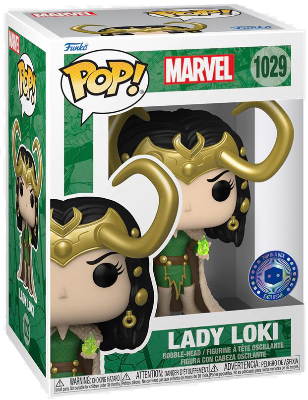 Figurine Pop Marvel Comics #1029 pas cher : Lady Loki