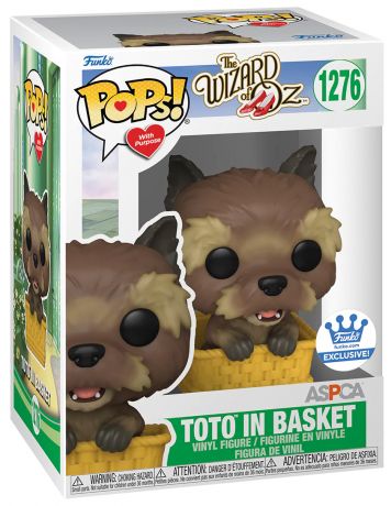 Figurine Funko Pop Le Magicien d'Oz #1276 Toto dans le panier