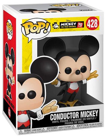 Figurine Funko Pop Mickey Mouse - 90 Ans [Disney] #428 Mickey Chef d'Orchestre