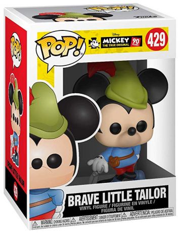 Figurine Funko Pop Mickey Mouse - 90 Ans [Disney] #429 Le Brave Petit Tailleur