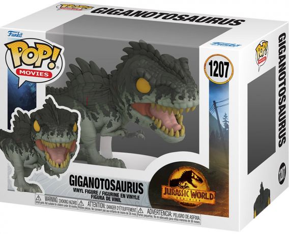 Figurine Funko Pop Jurassic World : Le Monde d'après #1207 Giganotosaurus