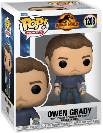 Figurine Funko Pop Jurassic World : Le Monde d'après #1208 Owen Grady