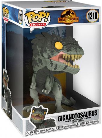 Figurine Pop Jurassic World : Le Monde d'après #1210 pas cher :  Giganotosaurus - 25 cm