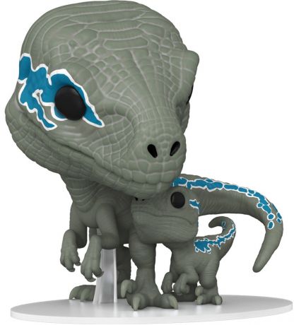 Figurine Funko Pop Jurassic World : Le Monde d'après #1212 Velociraptors Blue & Beta