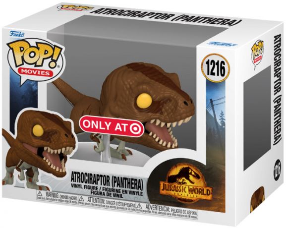 Figurine Funko Pop Jurassic World : Le Monde d'après #1216 Atrociraptor Panthera