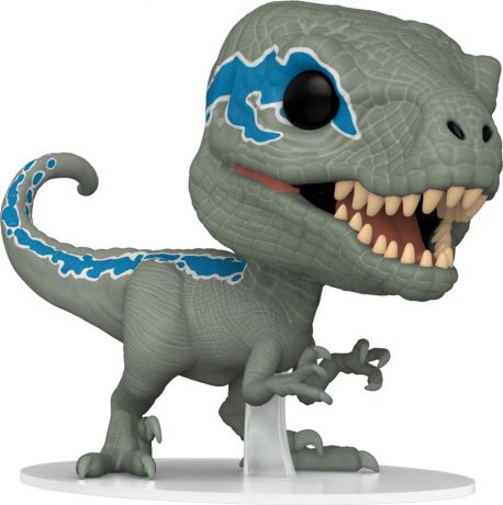 Figurine Funko Pop Jurassic World : Le Monde d'après #1220 Velociraptor (Bleu)