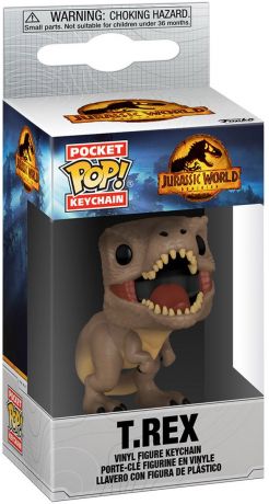 Figurine Funko Pop Jurassic World : Le Monde d'après T- Rex - Porte clés