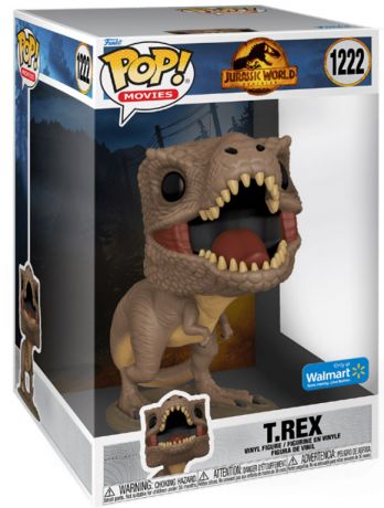 Figurine Funko Pop Jurassic World : Le Monde d'après #1222 T-Rex - 25 cm