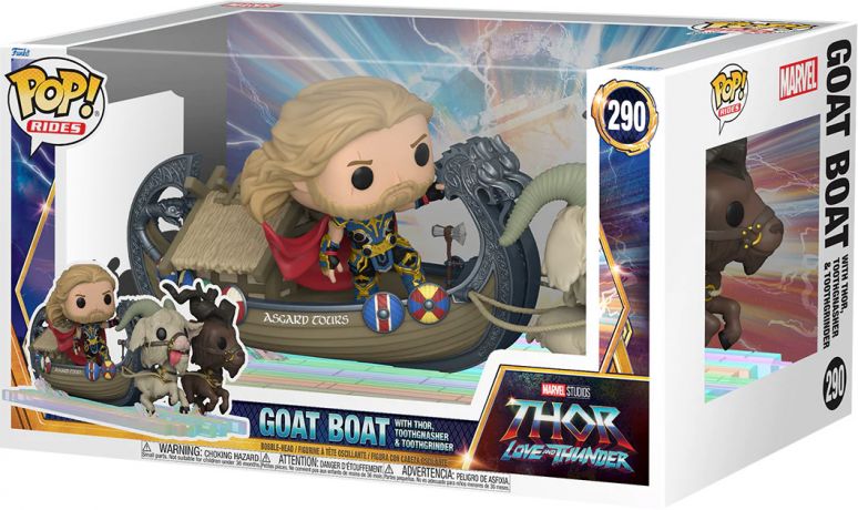 Figurine Funko Pop Thor : Love and Thunder #290 Le Drakkar de Thor