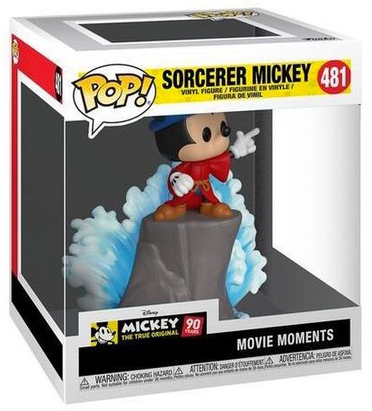 Figurine Funko Pop Mickey Mouse - 90 Ans [Disney] #481 Mickey le Sorcier