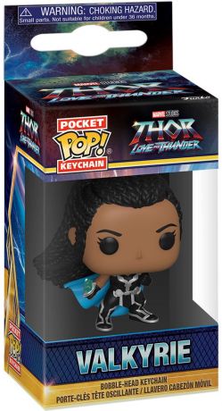 Figurine Funko Pop Thor : Love and Thunder Valkyrie - Porte clés