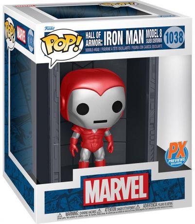 Figurine Funko Pop Marvel Comics #1038 Hall of Armor Iron Man Model 8