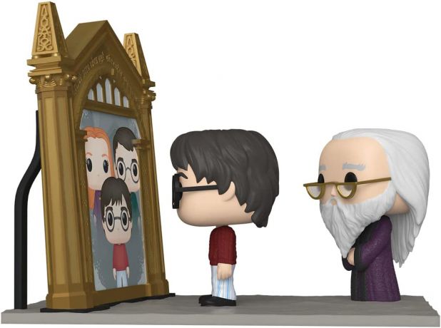 Figurine Funko Pop Harry Potter #145 Harry Potter et Albus Dumbledore avec le Miroir du Riséd