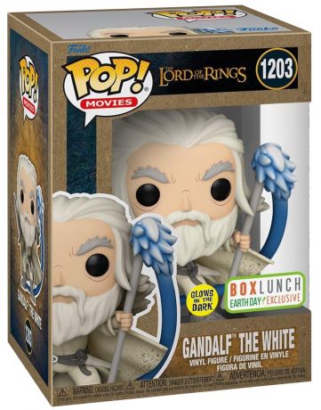 Figurine Funko Pop Le Seigneur des Anneaux #1203 Gandalf le Blanc - Glow in the Dark