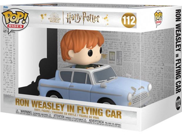 Figurine Funko Pop Harry Potter #112 Ron Weasley avec la voiture volante