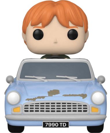 Harry potter - voiture et 2 poupÉes, figurines