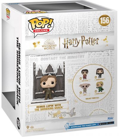 Figurine Funko Pop Harry Potter #156 La Cabane hurlante avec Remus Lupin