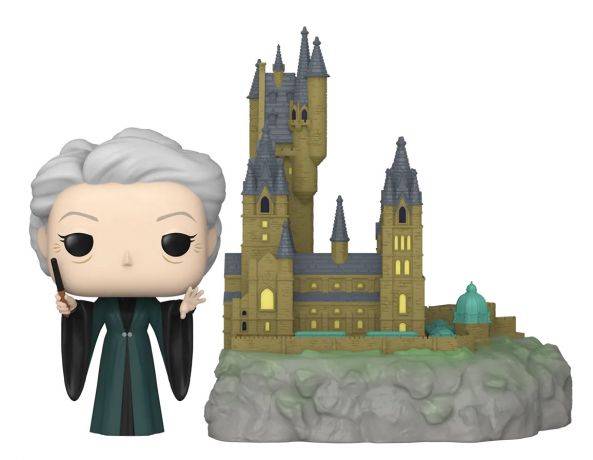 Figurine Funko Pop Harry Potter #33 Minerva McGonagall avec Poudlard 