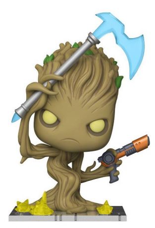 Figurine Funko Pop Marvel Comics #12 Groot - Comic Cover