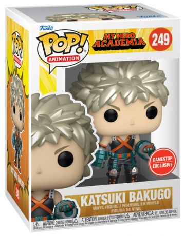 Figurine Funko Pop My Hero Academia #249 Katsuki Bakugo - Métallique