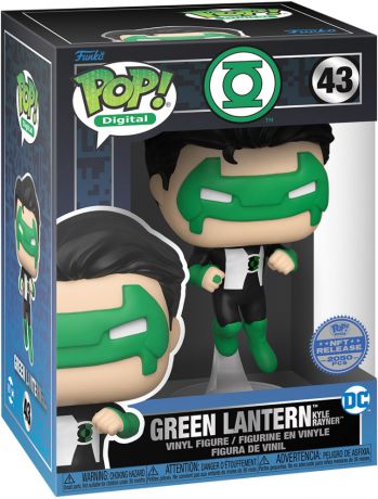 Figurine Funko Pop Green Lantern #43 Green Lantern Kyle Rayner - Digital Pop