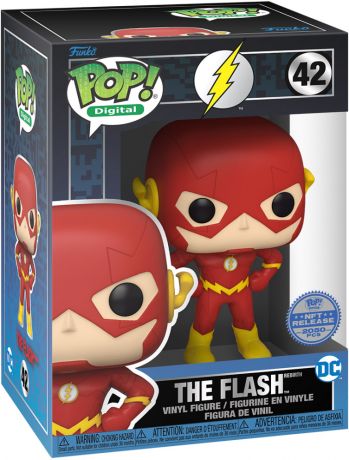 Figurine Funko Pop Flash [DC]  #42 The Flash Rebirth - Digital Pop