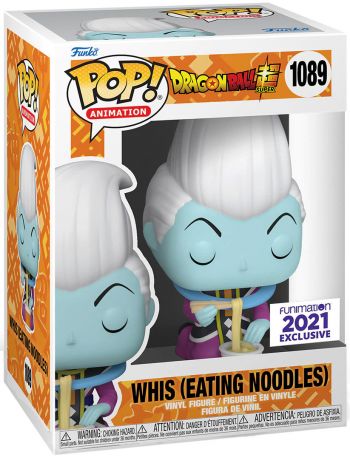 Figurine Funko Pop Dragon Ball Super #1089 Whis (Mangeant des Nouilles)