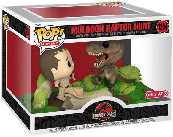 Figurine Pop Jurassic Park #1204 pas cher : Muldoon Raptor Hunt