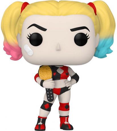 Figurine Funko Pop DC Super-Héros #436 Harley Quinn avec ceinture